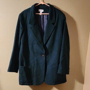Lands' End Wool/Cashmere Blazer
